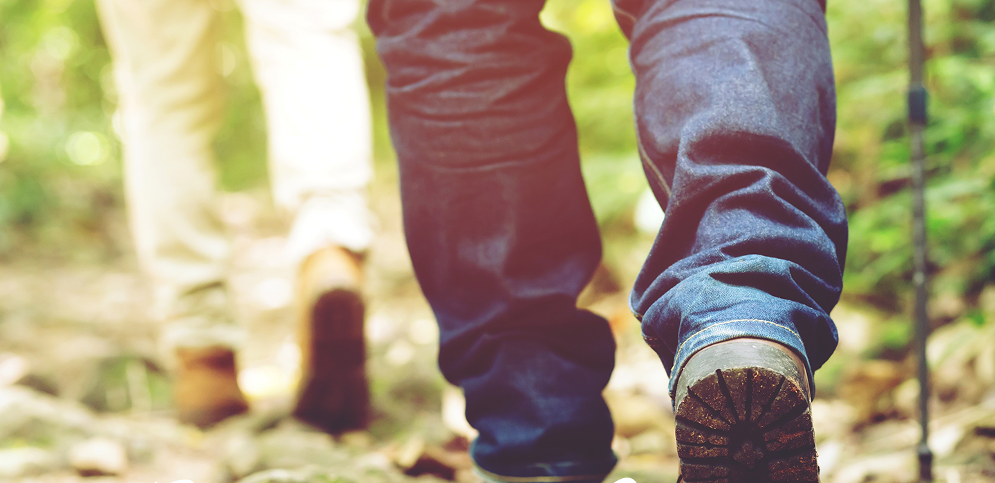 Wandelend coachgesprek in de natuur